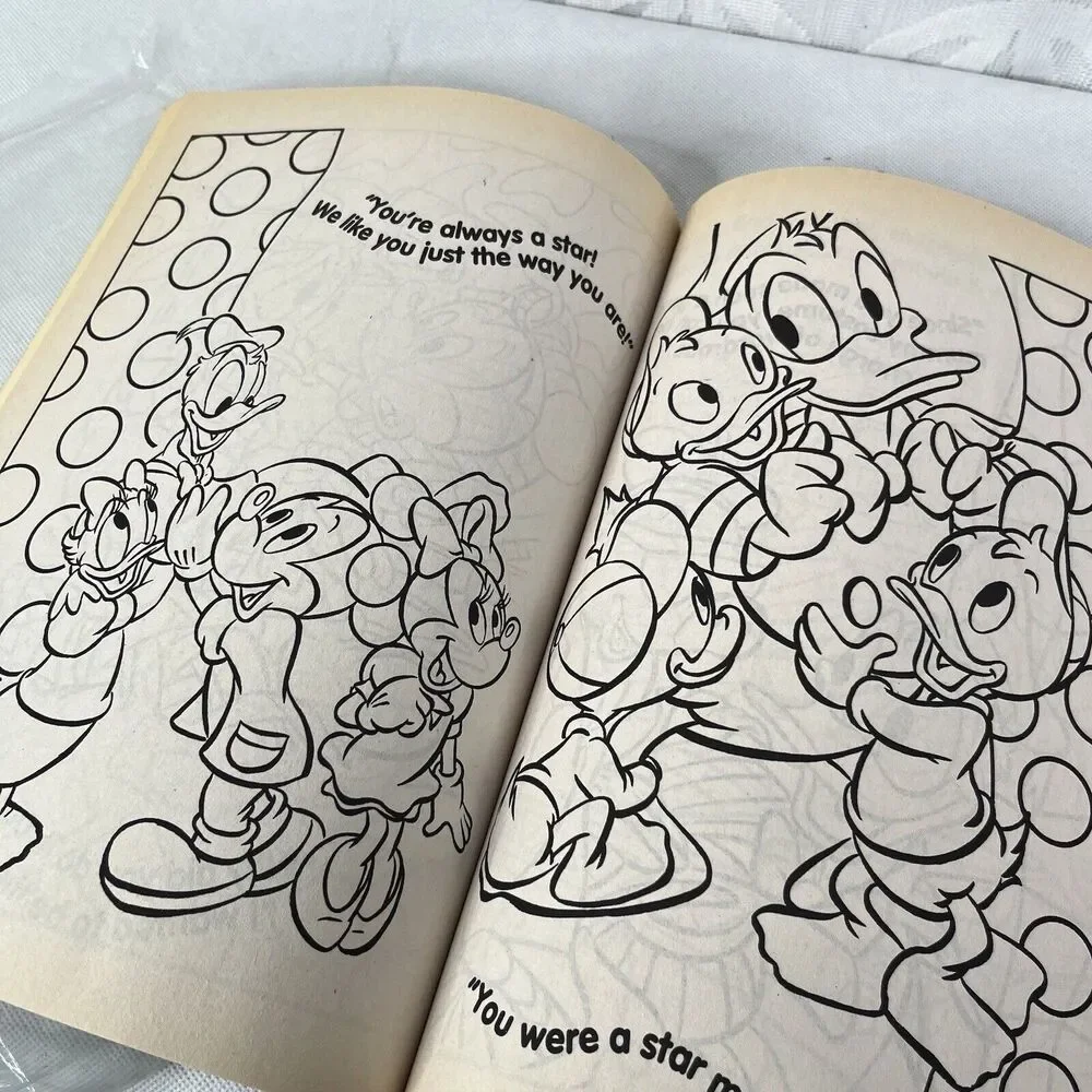 3 Merrigold Press‎ Disney ToonTown Color Book Raiders Minnies Mega & Slam Dunk
